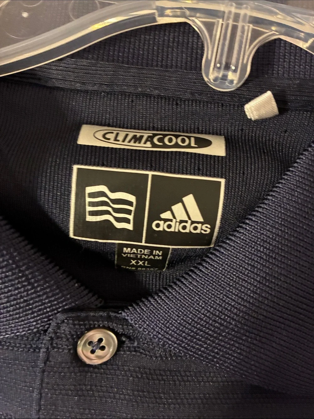 Lot of 4 Adidas Men’s 2XL Polo with Logo — Short Sleeve Athletic Shirt